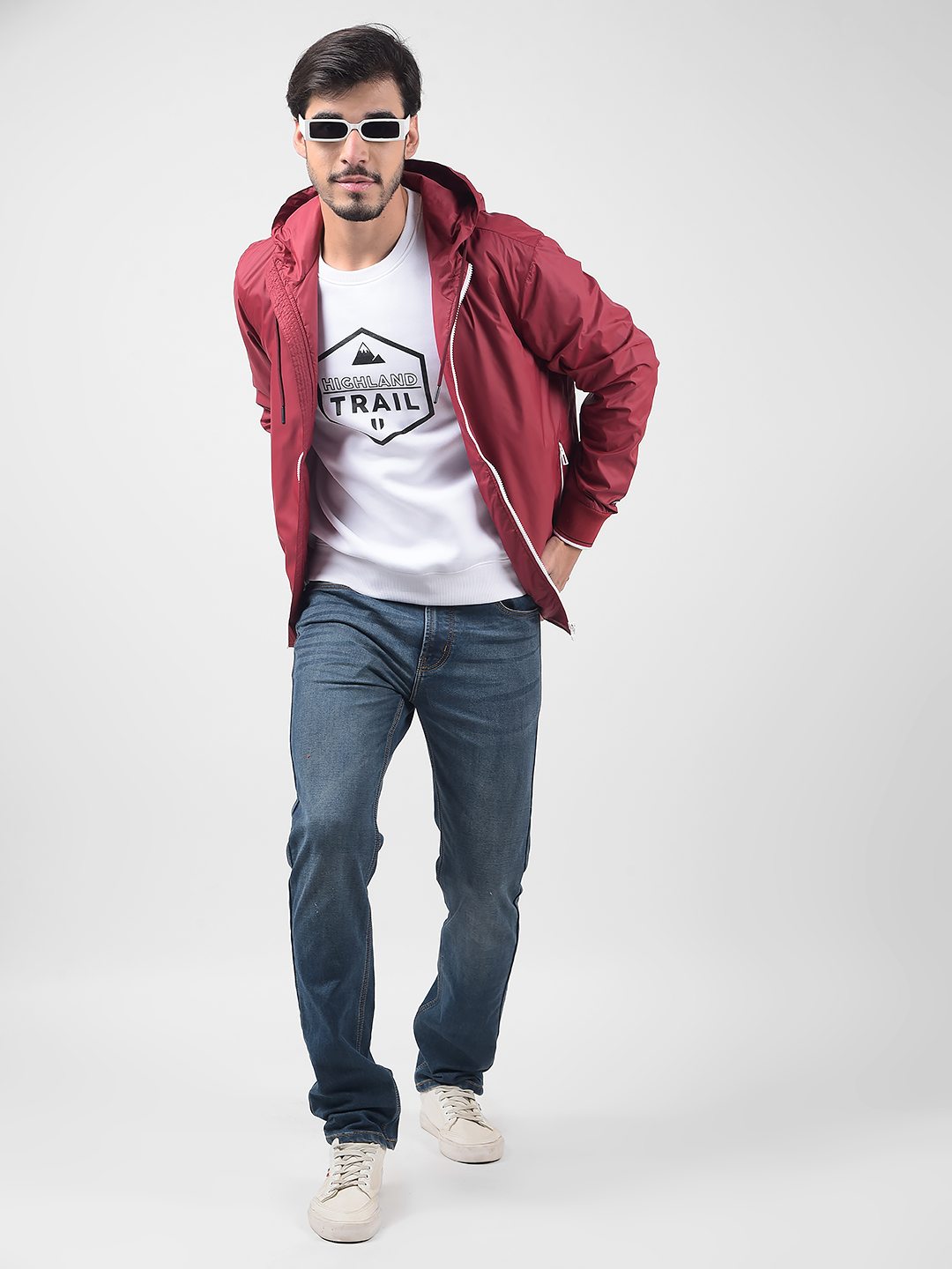 Numero Uno Men Solid Red Jacket